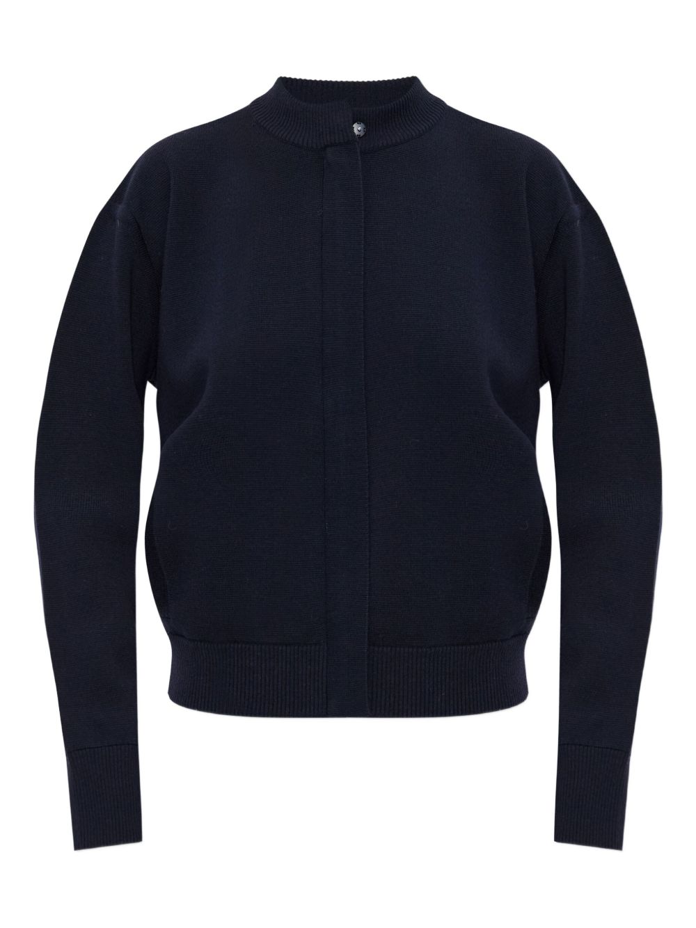 Max Mara Sweaters Blue Wool