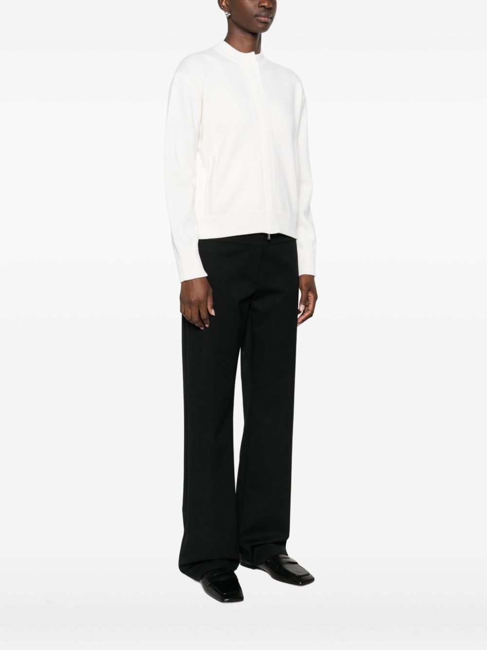 Max Mara Sweaters White Wool