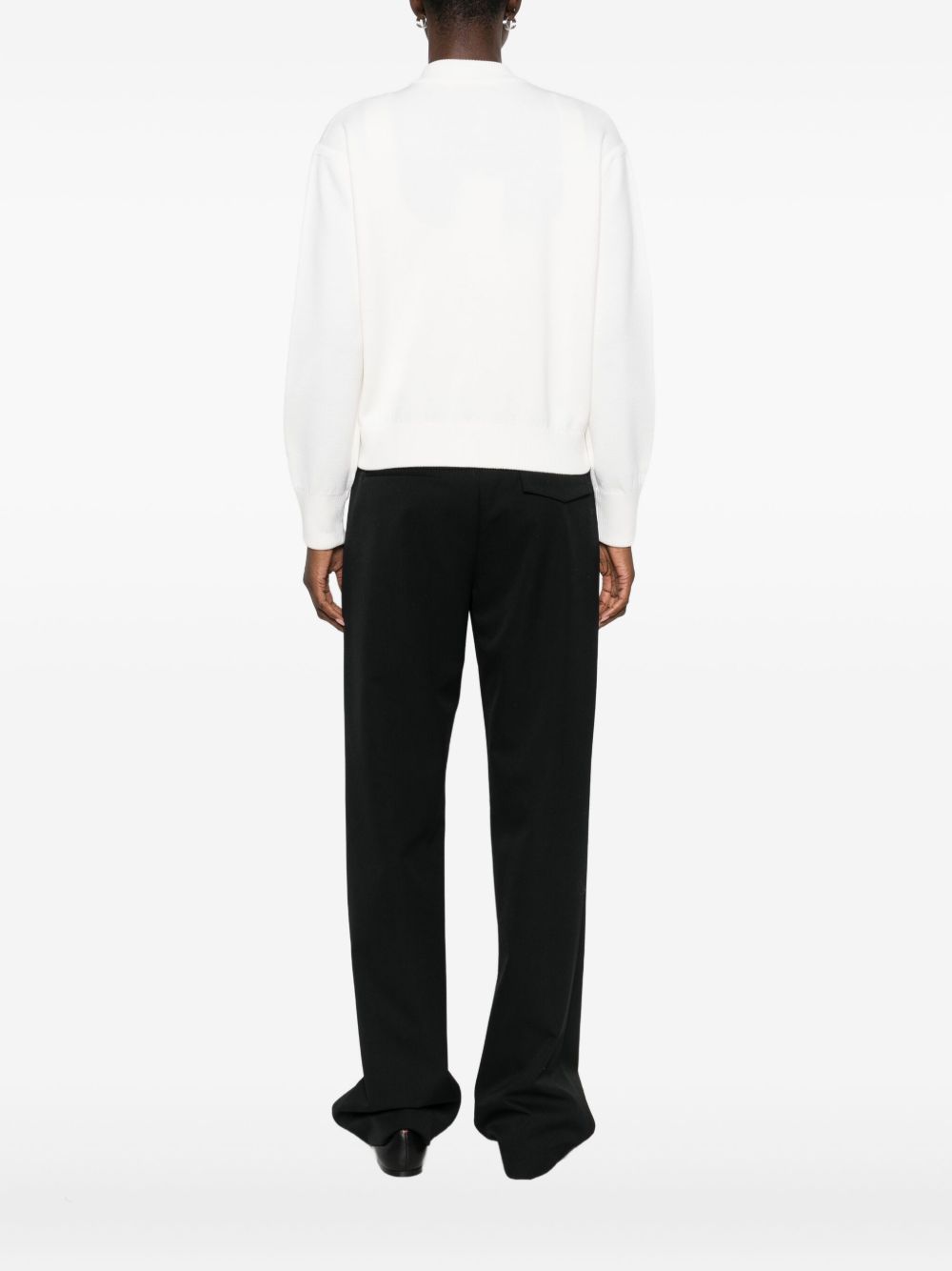 Max Mara Sweaters White Wool