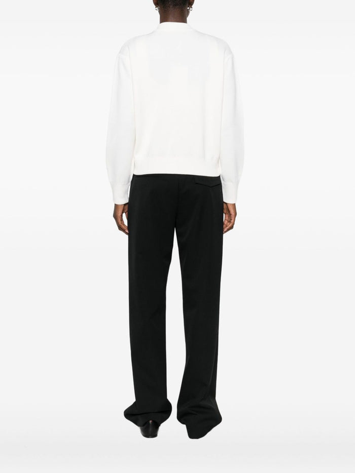 Max Mara Sweaters White Wool