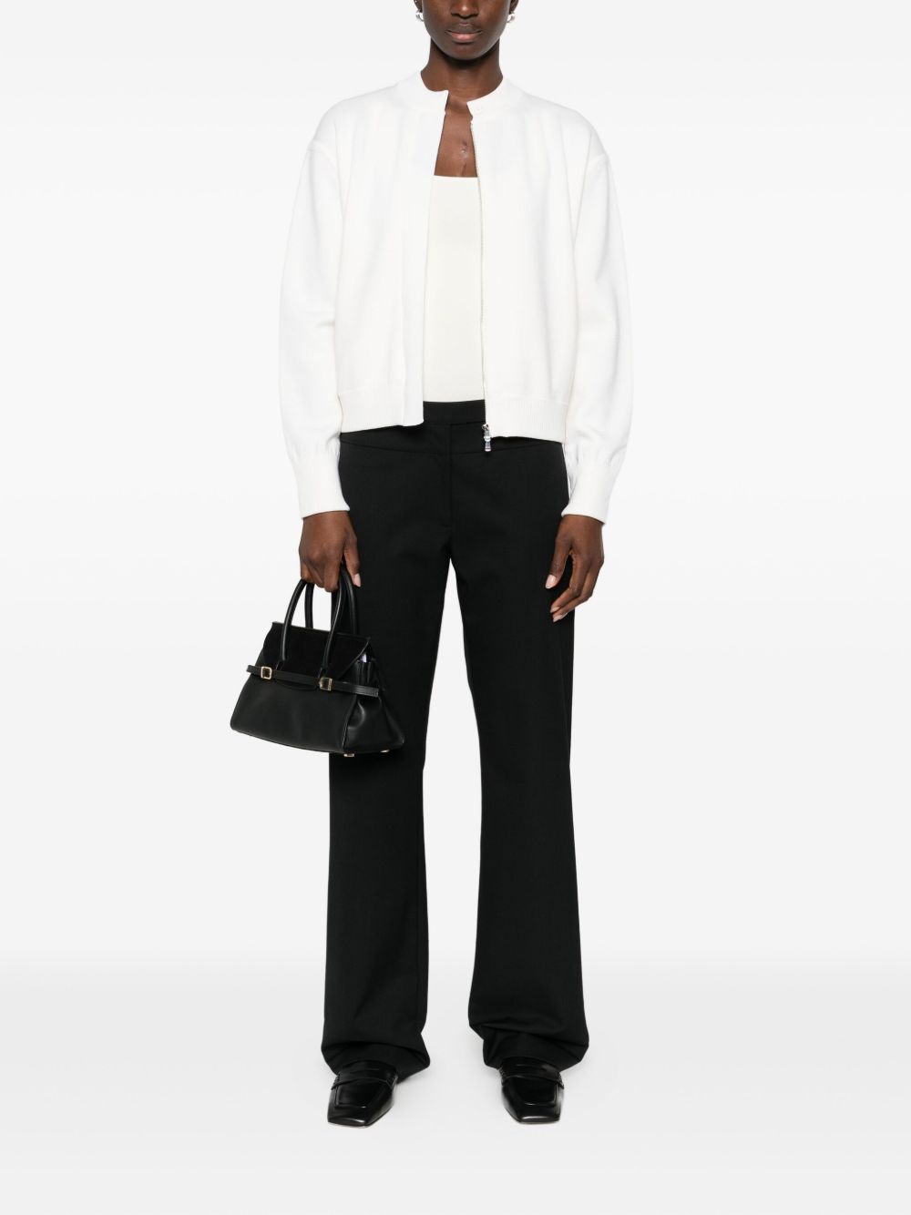Max Mara Sweaters White Wool