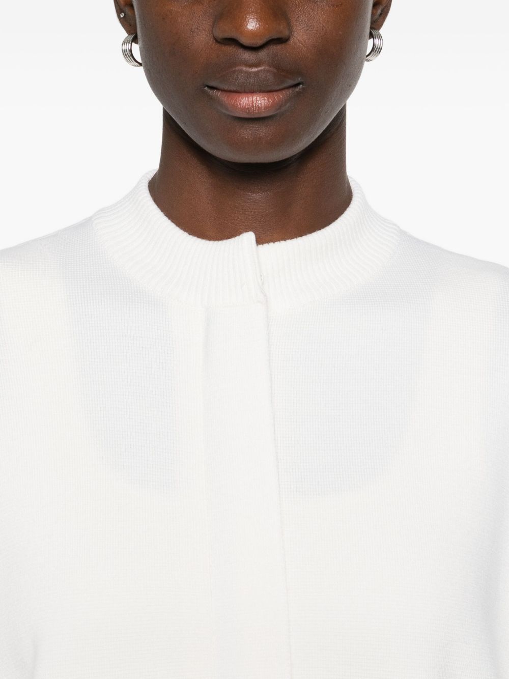 Max Mara Sweaters White Wool