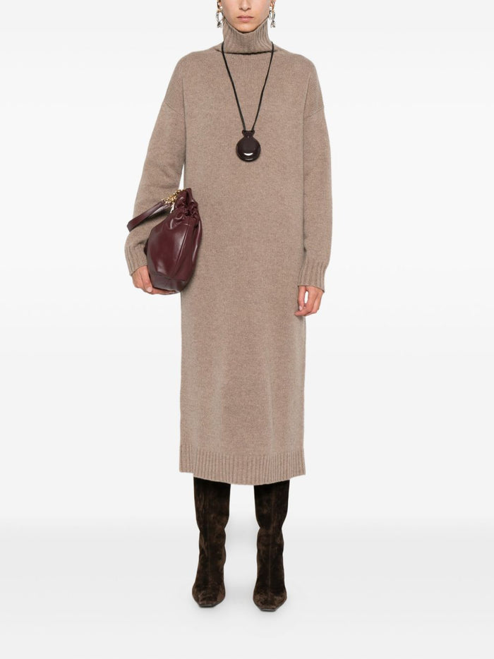Max Mara Dresses Beige Cashmere