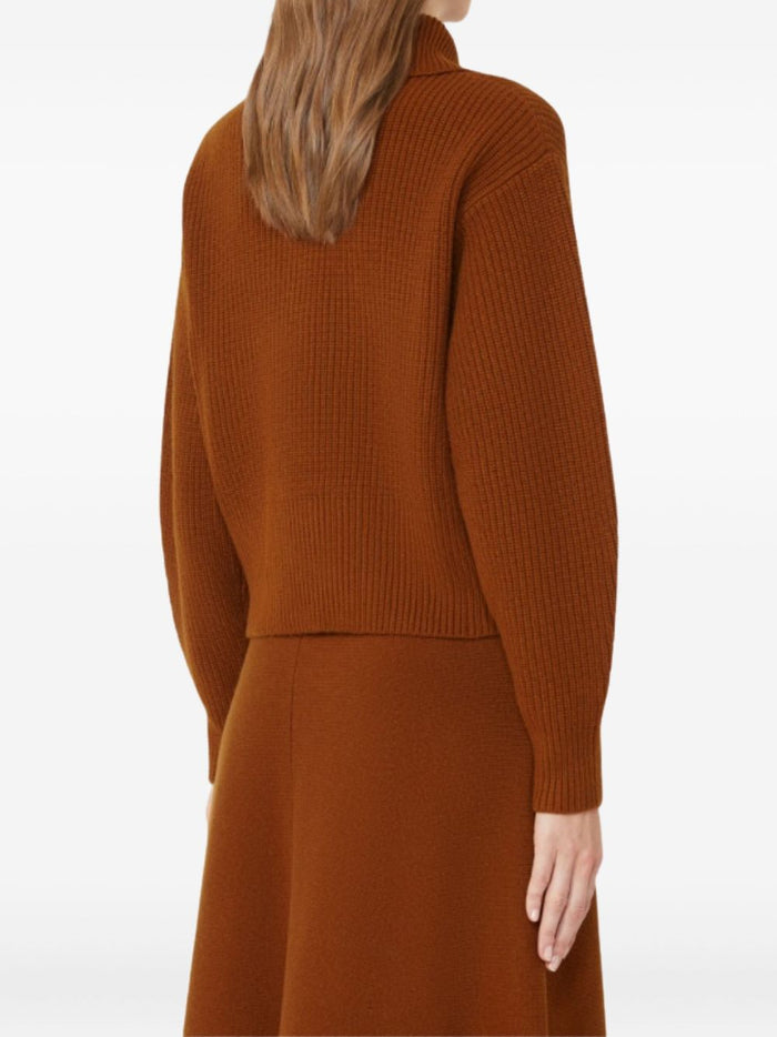 Max Mara T-Shirts And Polos Brown Wool