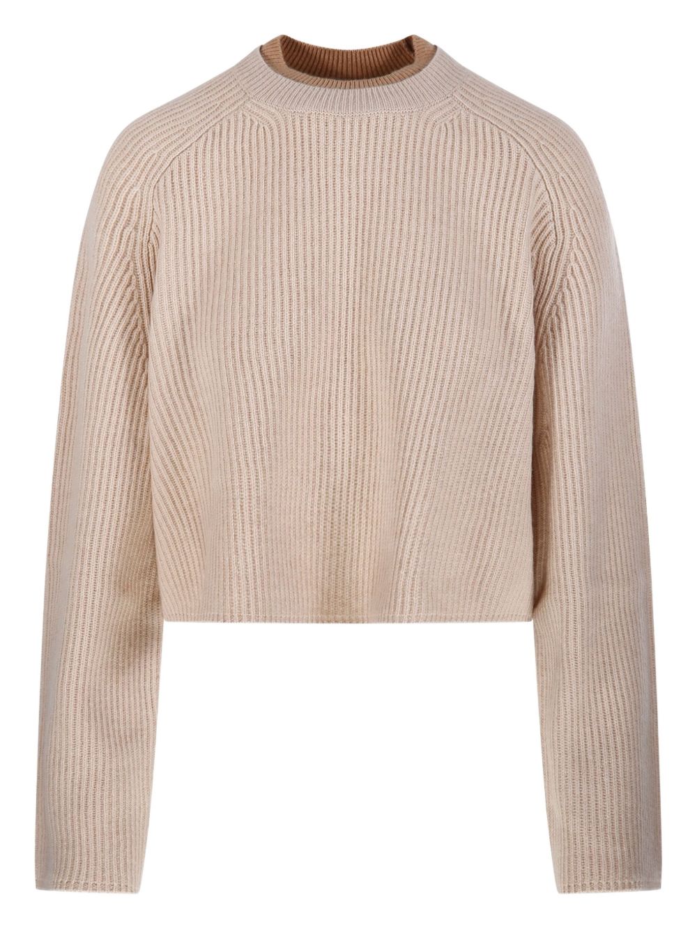 Max Mara Sweaters Beige Wool