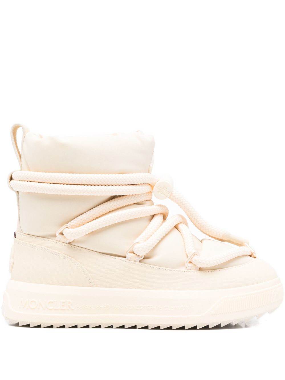 Moncler Boots White