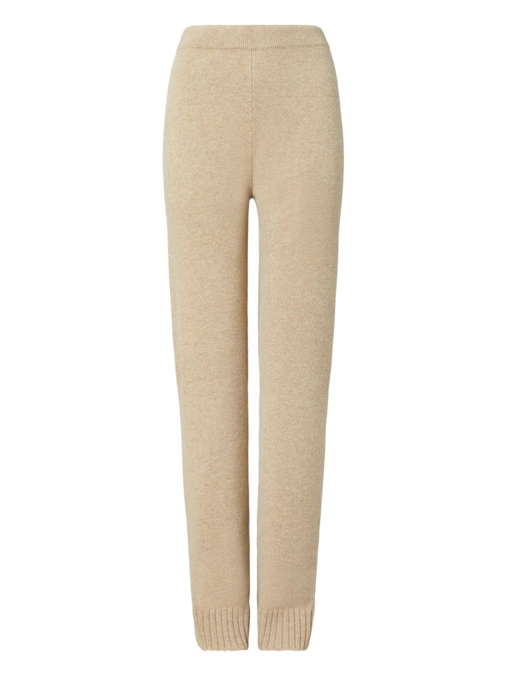Tory Burch Trousers Beige Wool