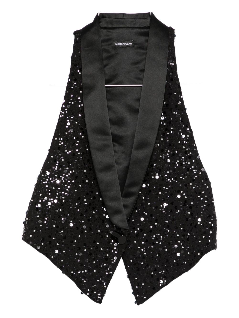 Emporio Armani Top Nero Polyester