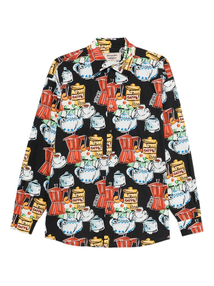 Alessandro Enriquez Shirts Multicolour Cotton