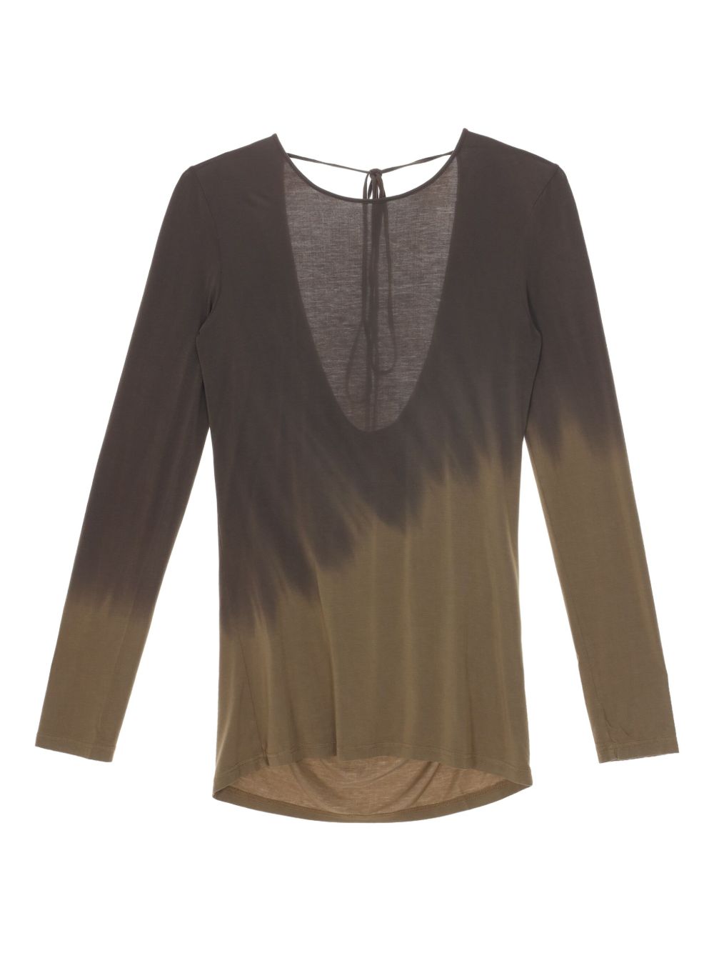 Uma Wang Sweaters Brown Modal Elastane