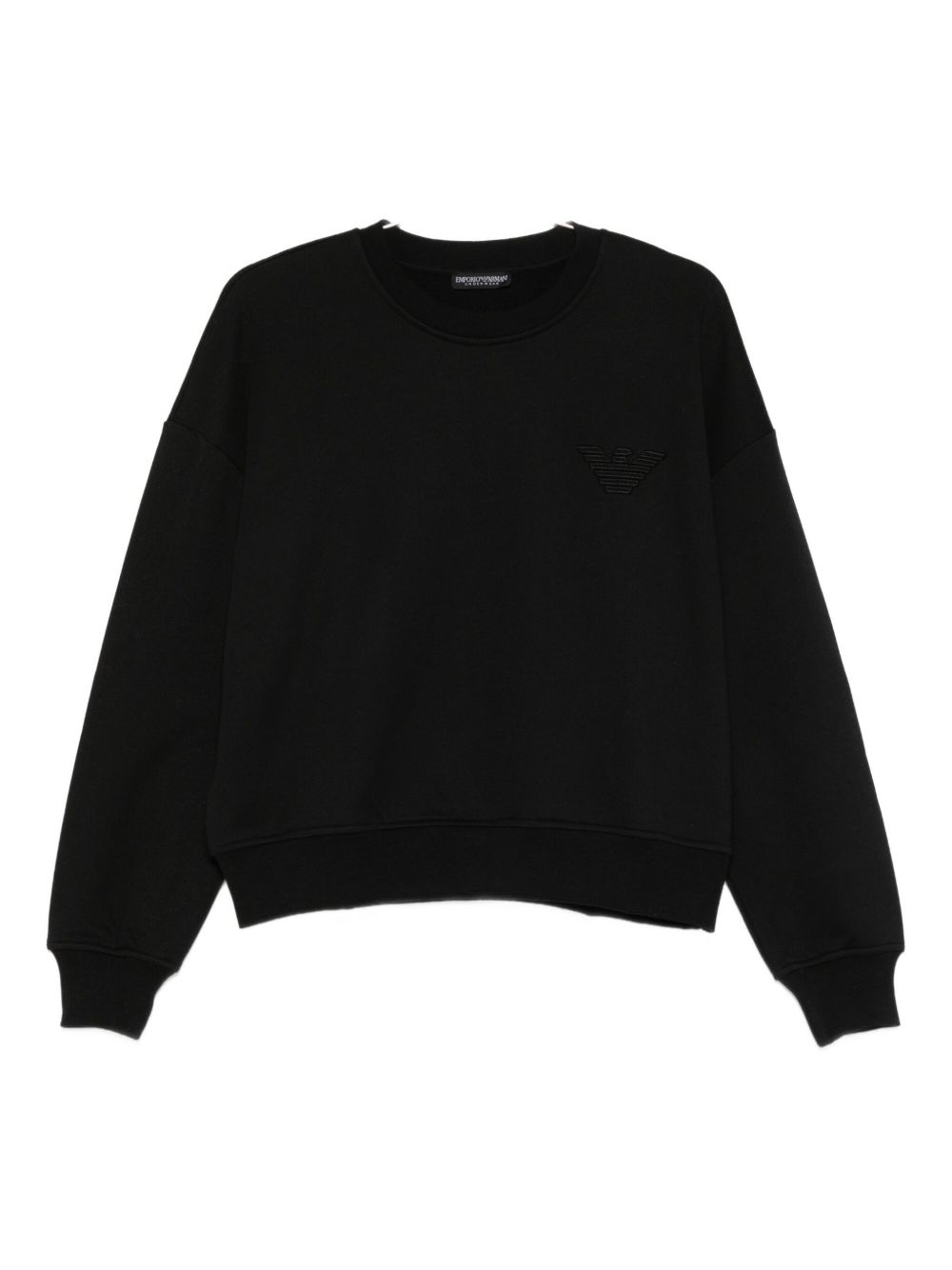 Emporio Armani Sweaters Nero Cotton