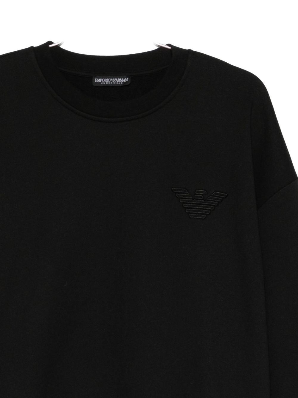 Emporio Armani Sweaters Nero Cotton