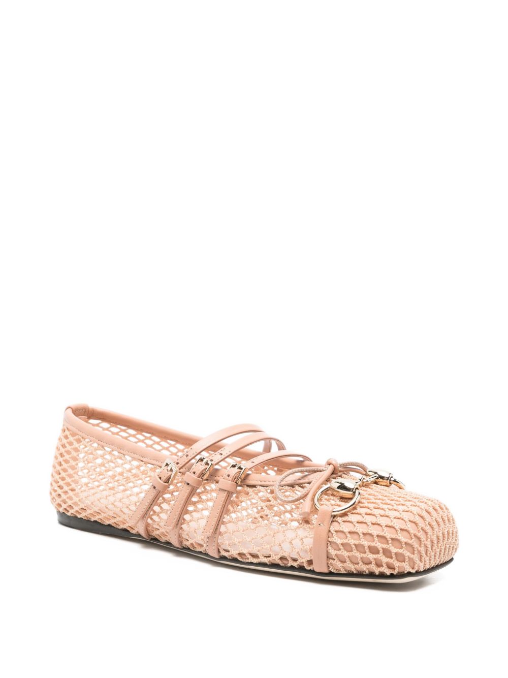 Gucci Flat Shoes Powder