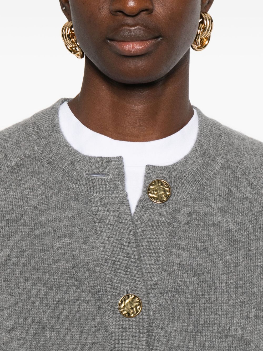 Toteme Main Sweaters Grey Cashmere