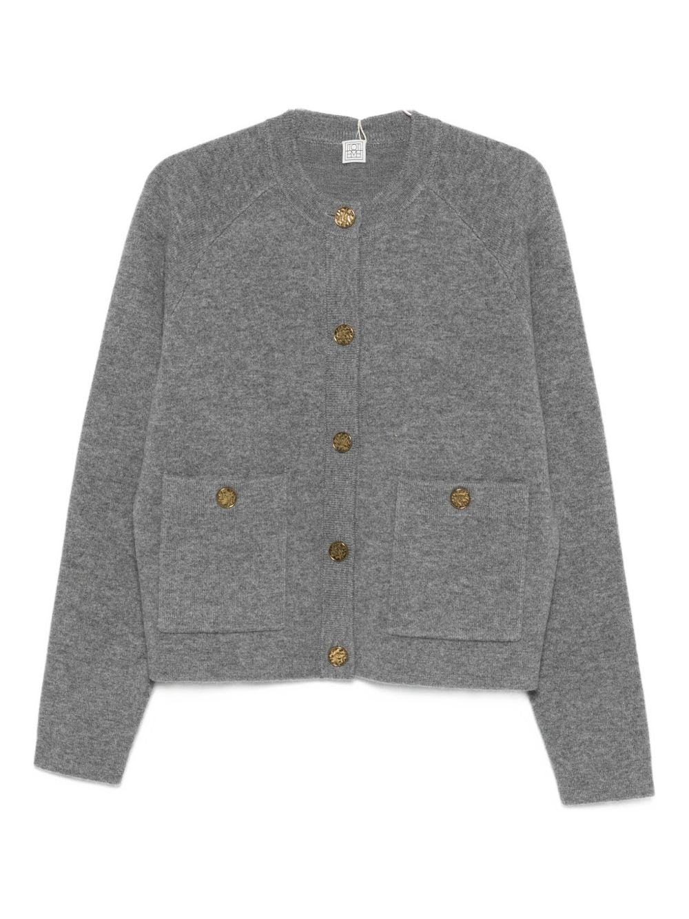 Toteme Main Sweaters Grey Cashmere