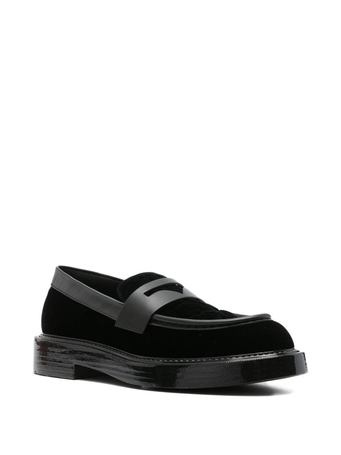 Emporio Armani Flat Shoes Nero
