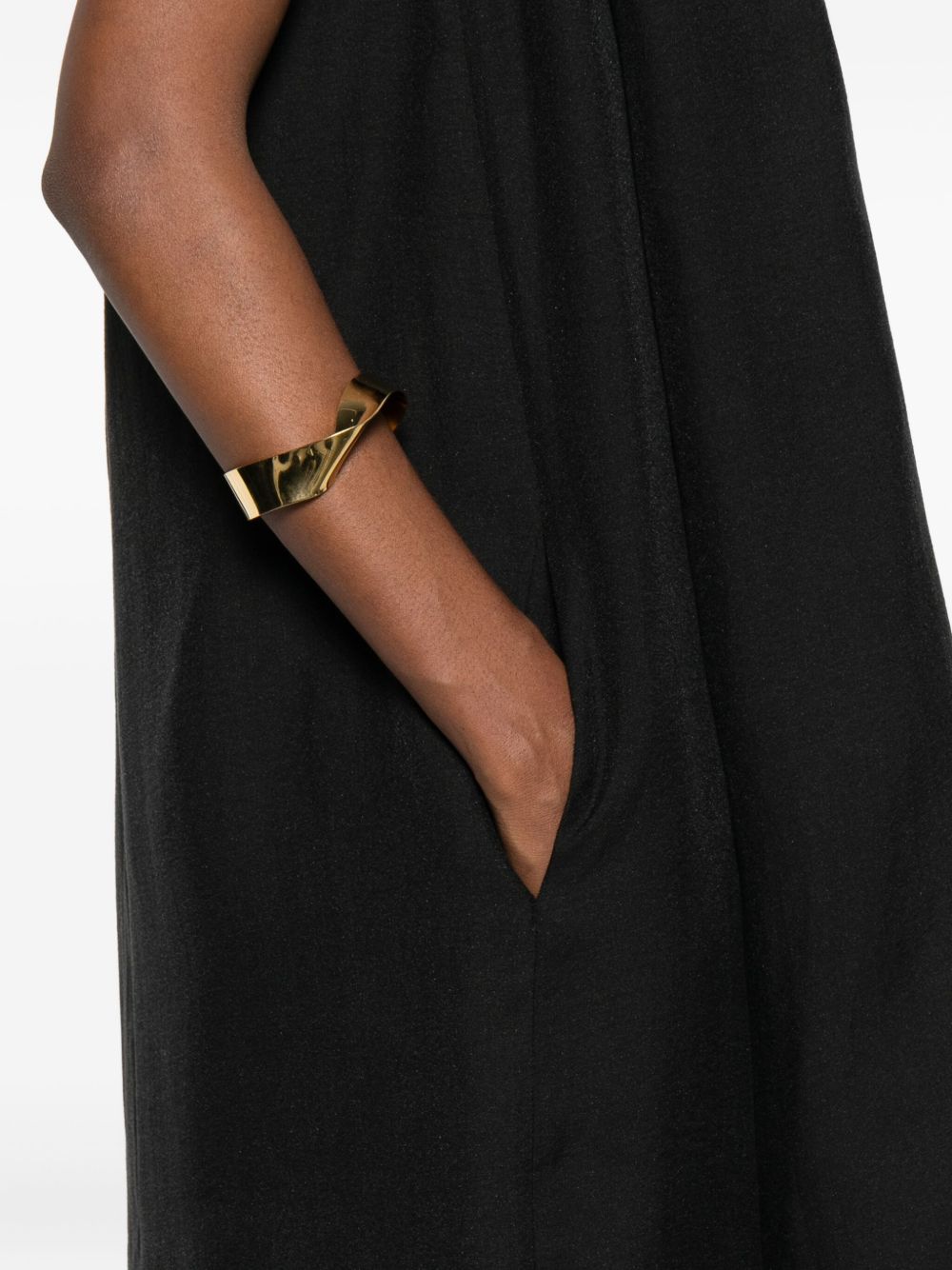 Toteme Main Dresses Black Lyocell