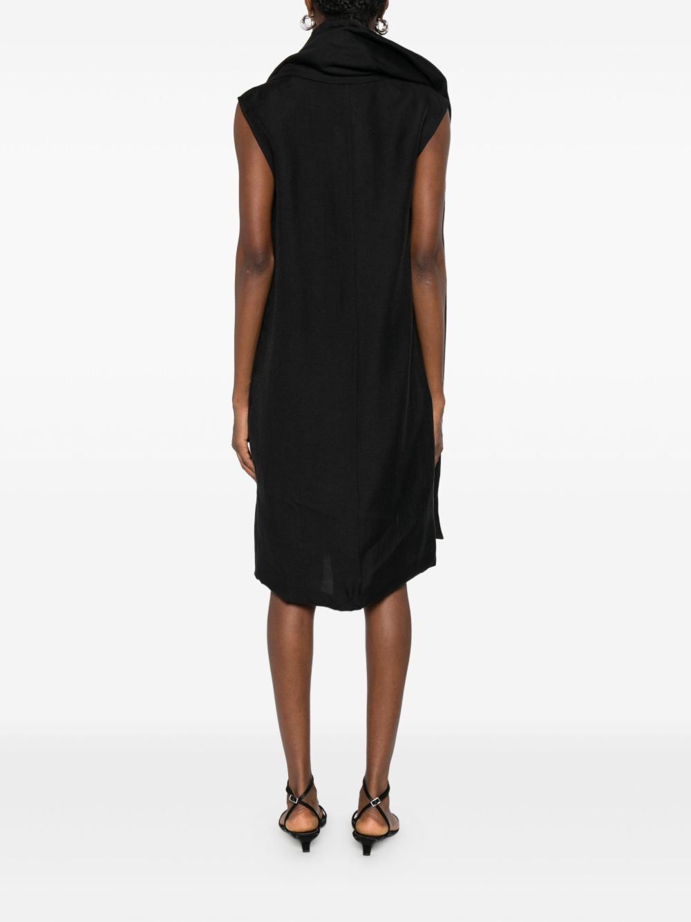 Toteme Main Dresses Black Lyocell