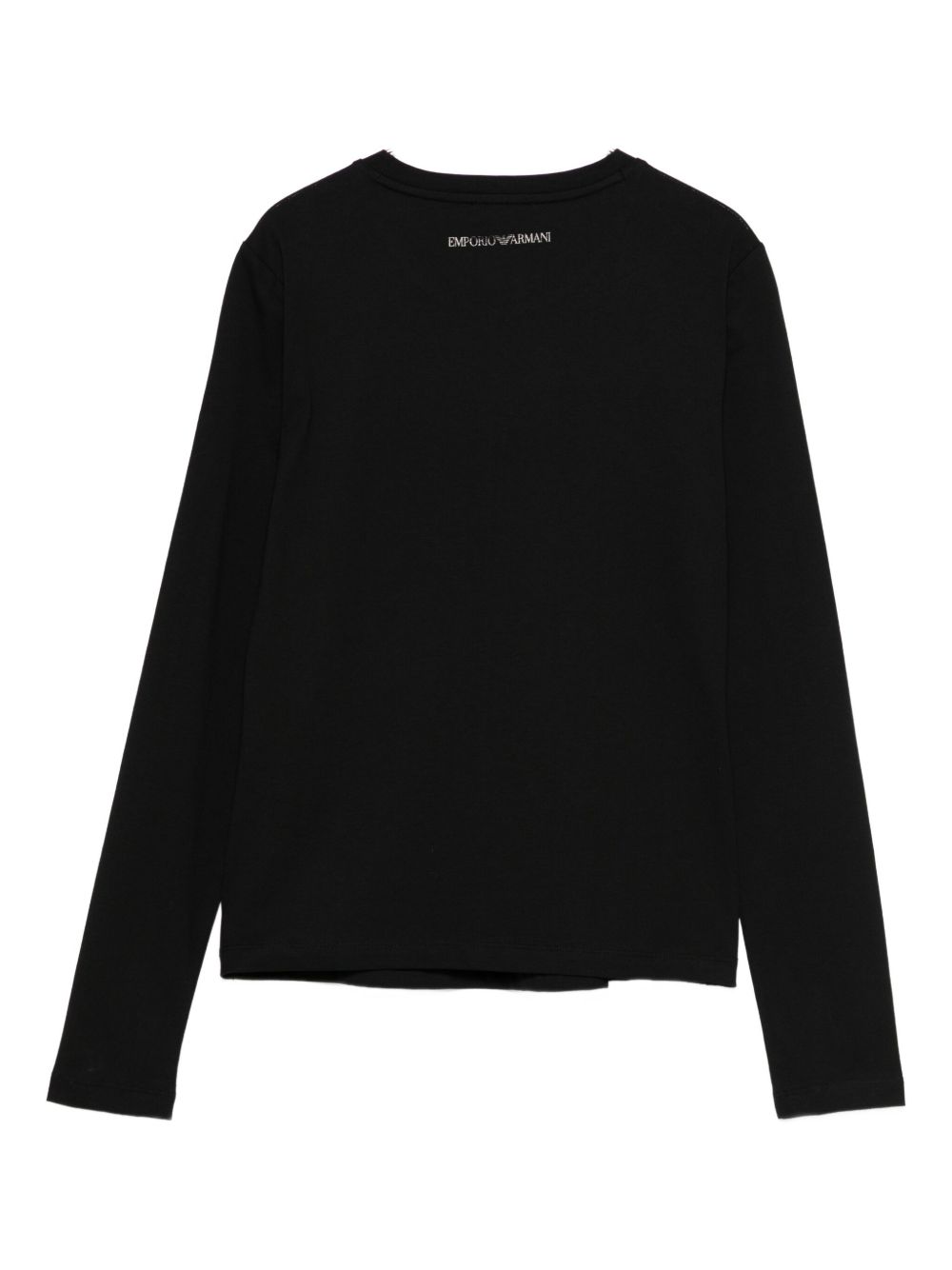 Emporio Armani T-Shirts And Polos Nero Elastane