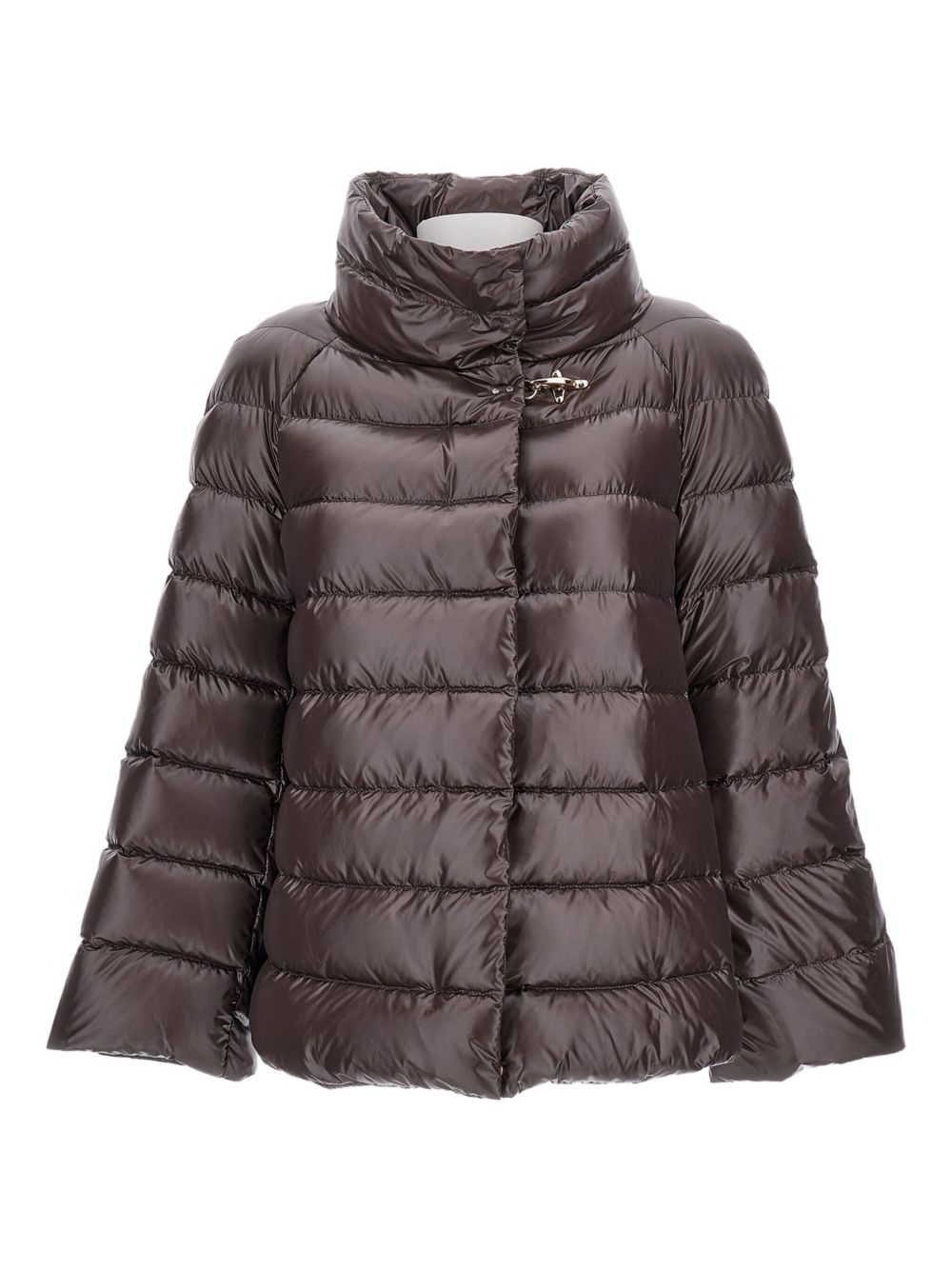 Fay Jackets Brown Synthetic->polyamide100.0 %