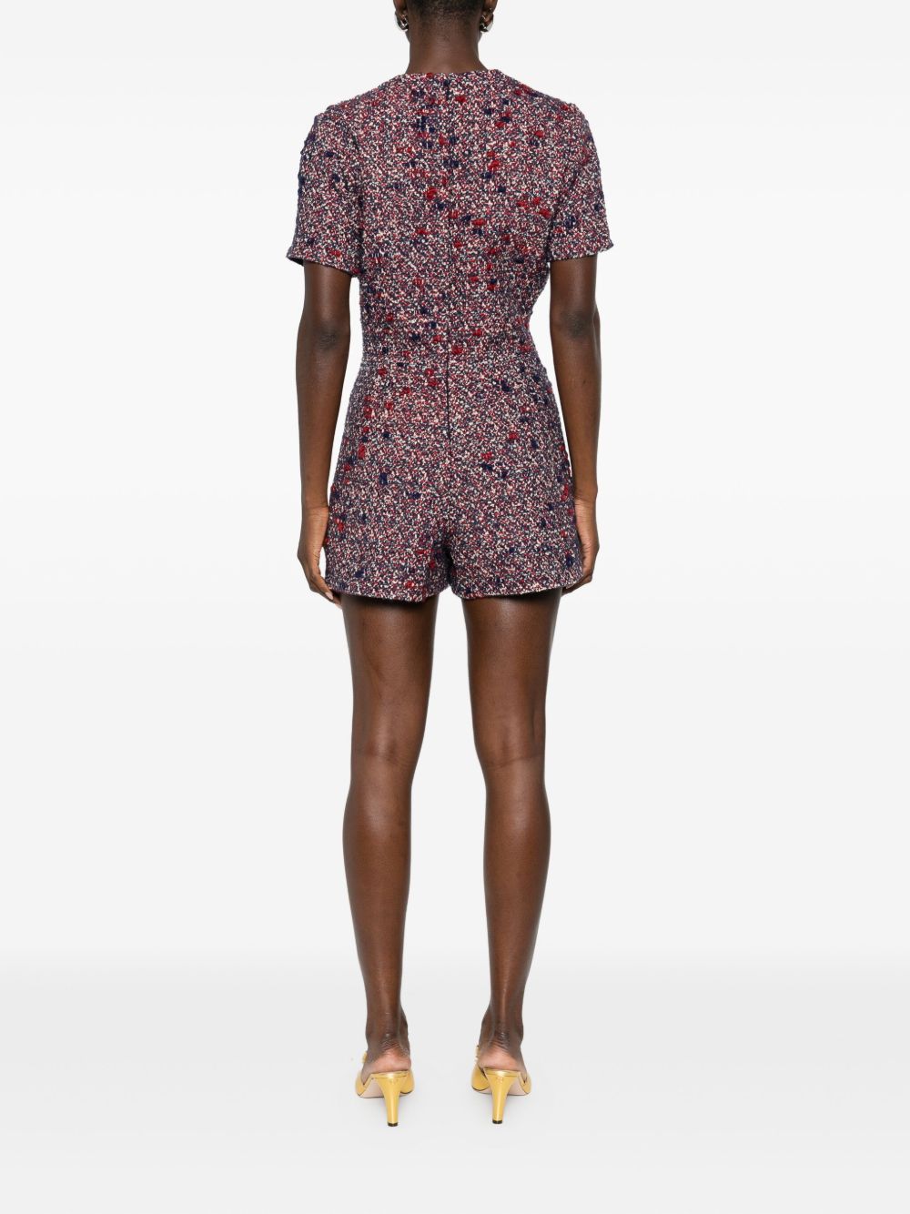 Gucci Dresses Blue Wool Polyamide Polyester