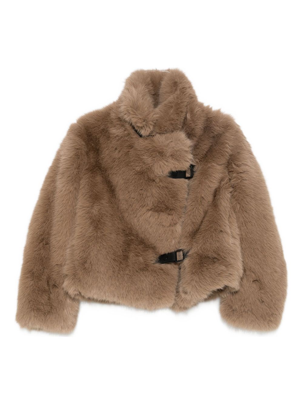 Molliolli Coats Brown Fabric