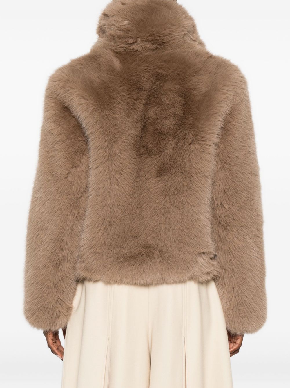 Molliolli Coats Brown Fabric