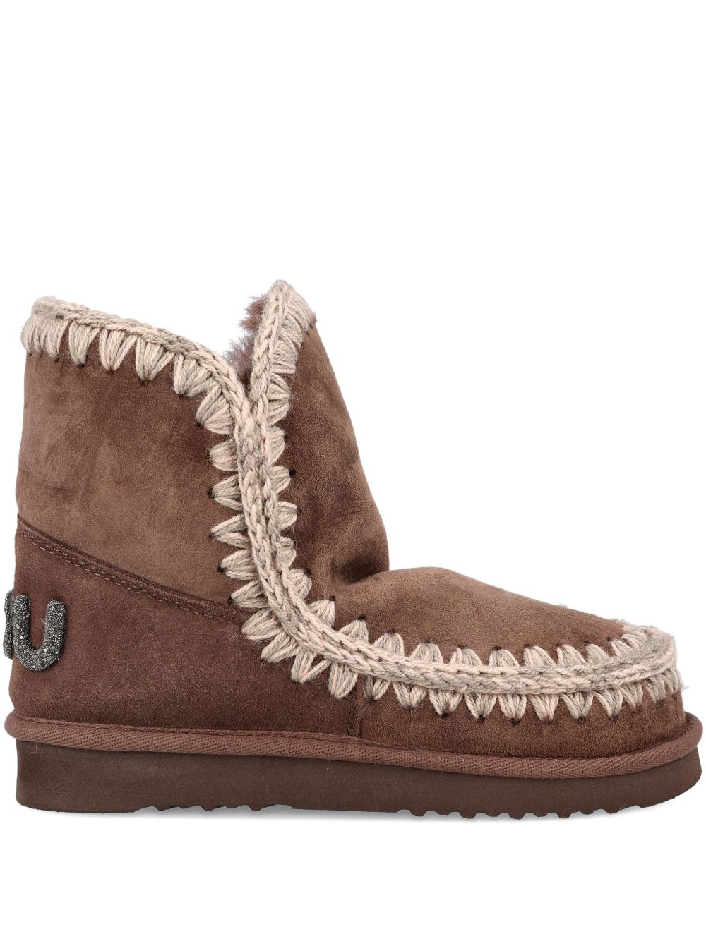 Mou Boots Brown Outer: sheep Suede