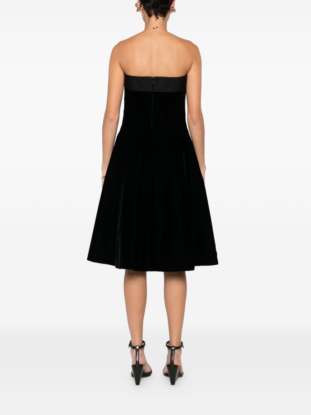 Emporio Armani Dresses Nero Cupro