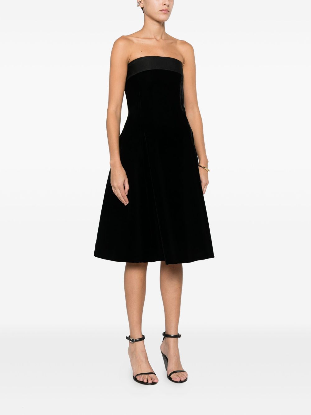 Emporio Armani Dresses Nero Cupro