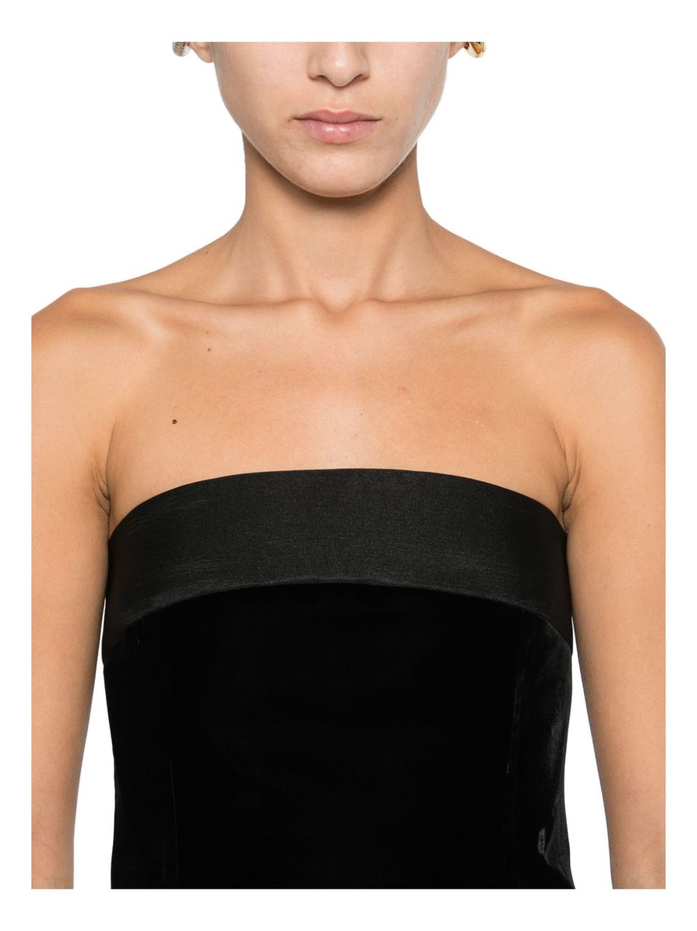 Emporio Armani Dresses Nero Cupro