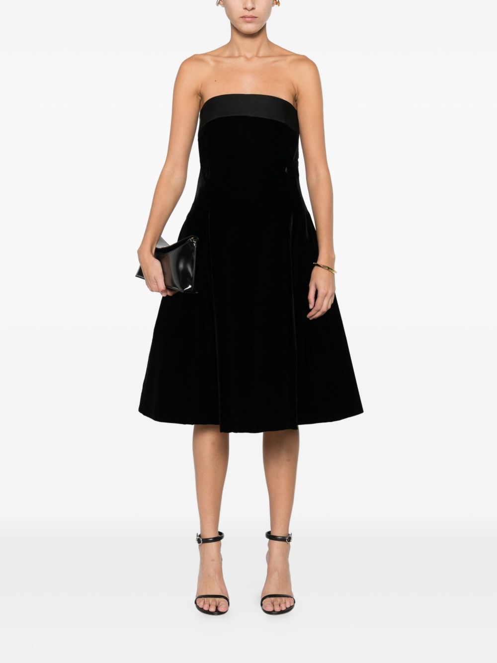 Emporio Armani Dresses Nero Cupro