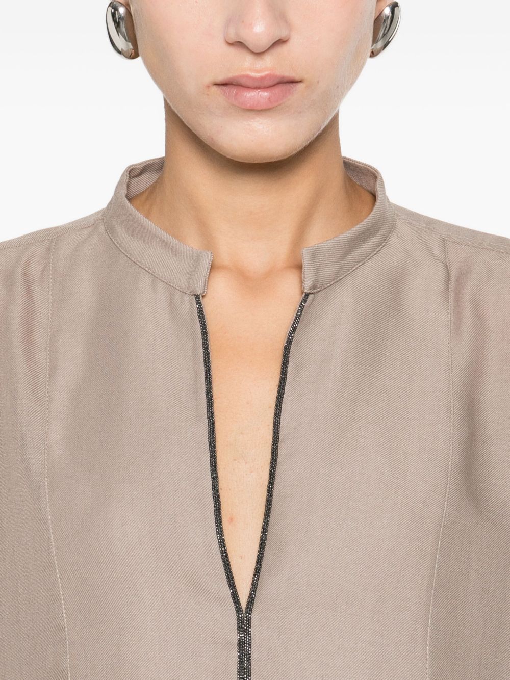 Brunello Cucinelli Shirts Cammello