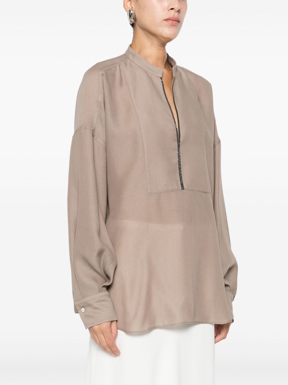 Brunello Cucinelli Shirts Cammello