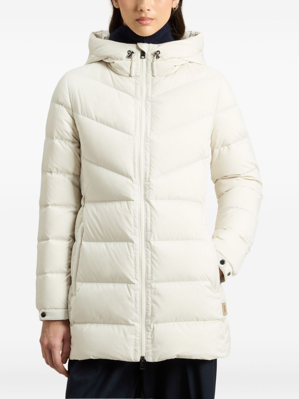 Woolrich Coats Bianco Polyester