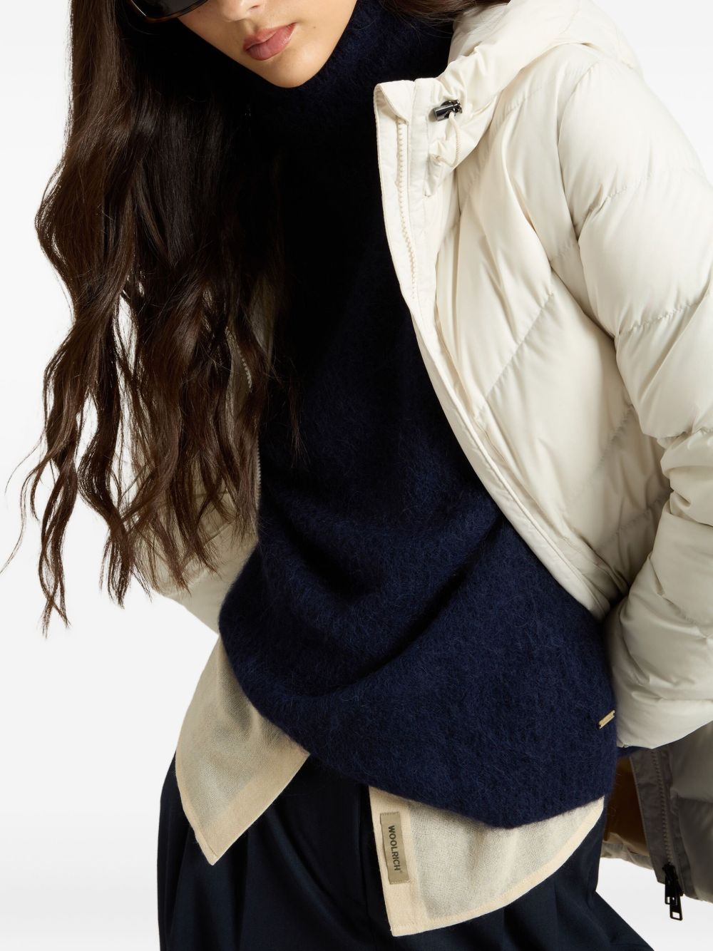 Woolrich Coats Bianco Polyester
