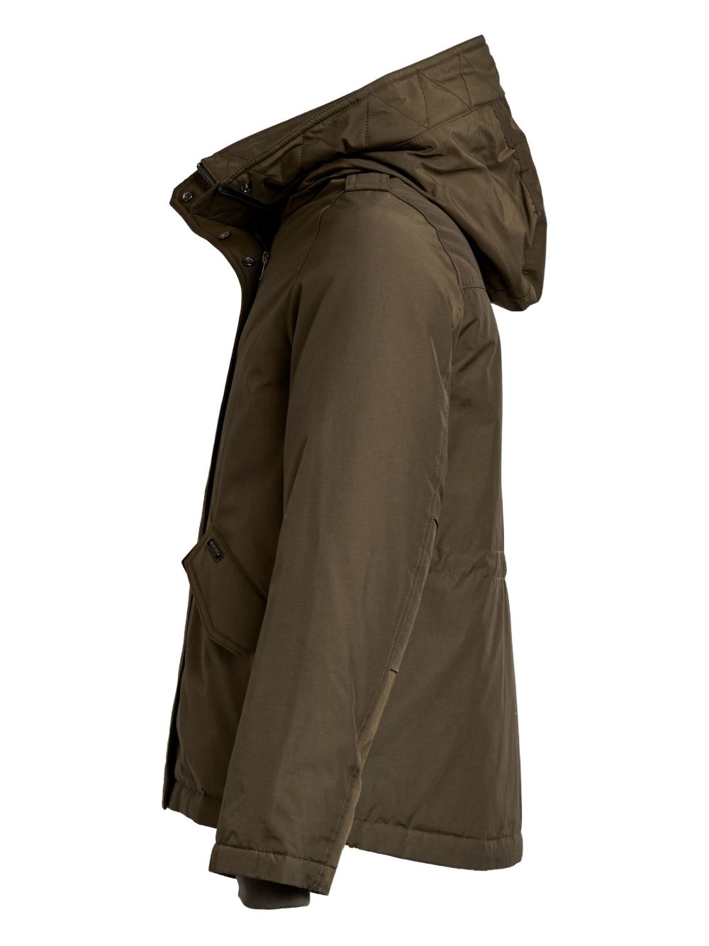 Woolrich Coats Green Cotton Polyamide