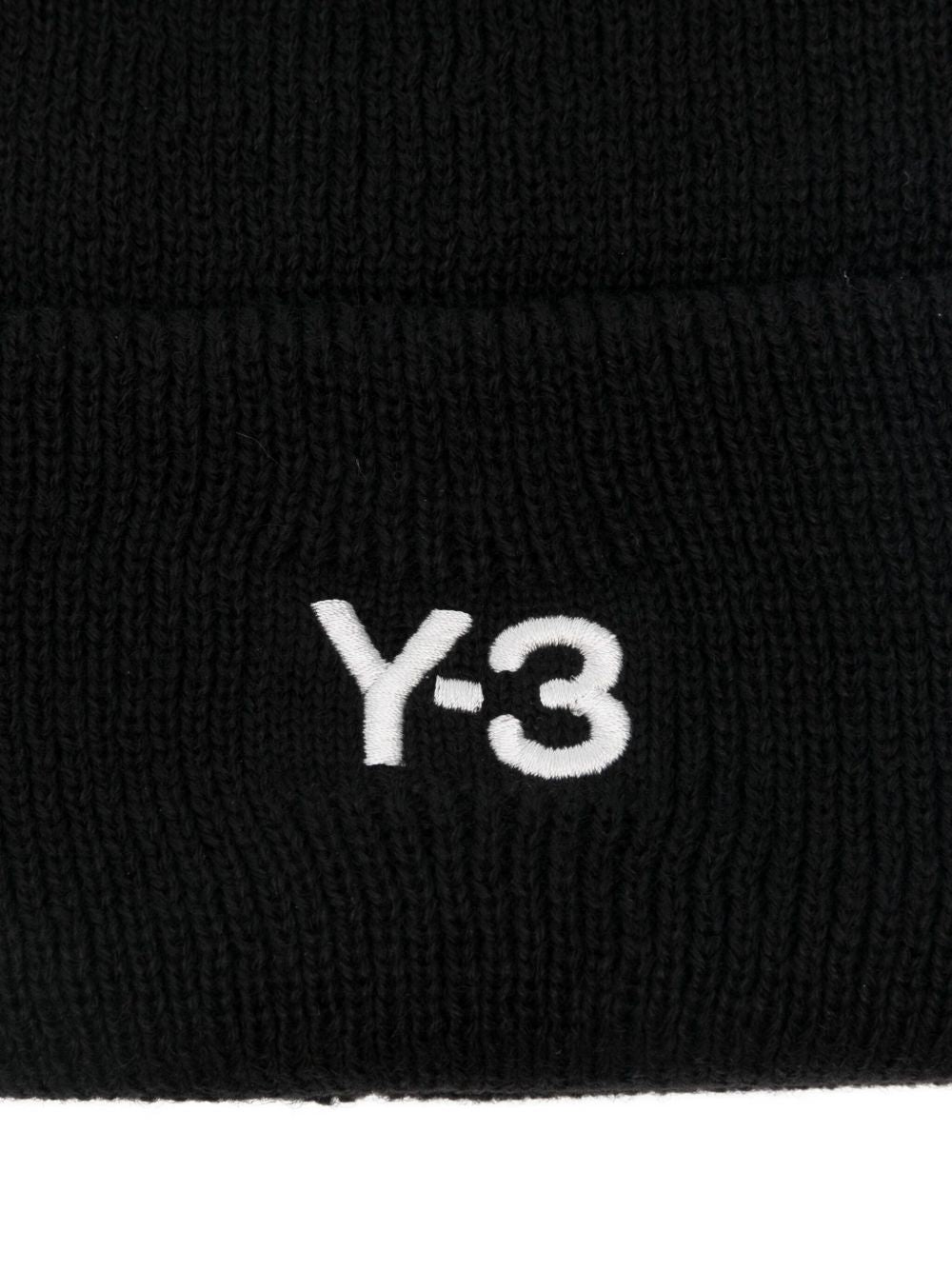 Y-3 Hats Black Acrylic Wool