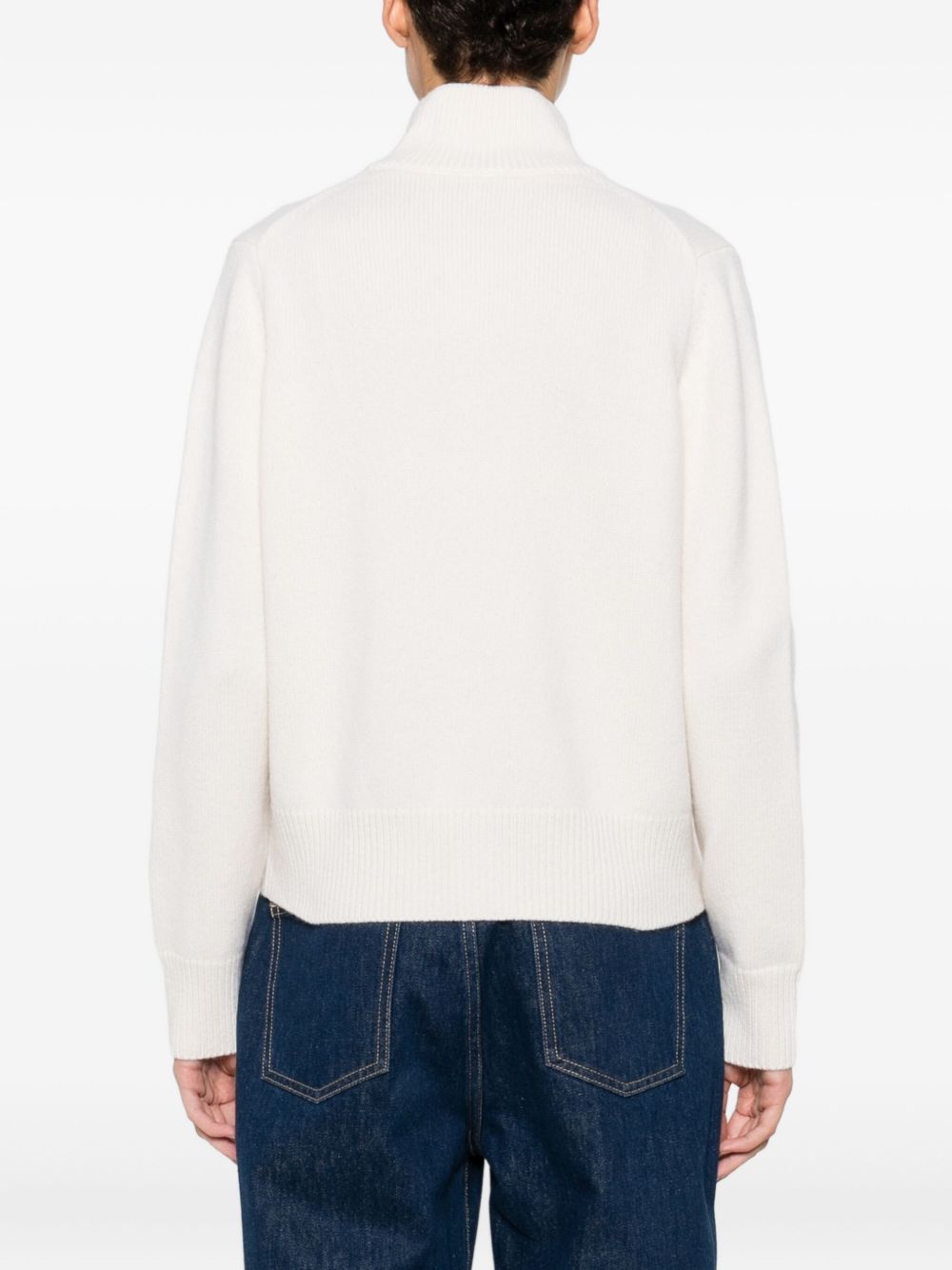 Maison Kitsune Sweaters Beige Wool
