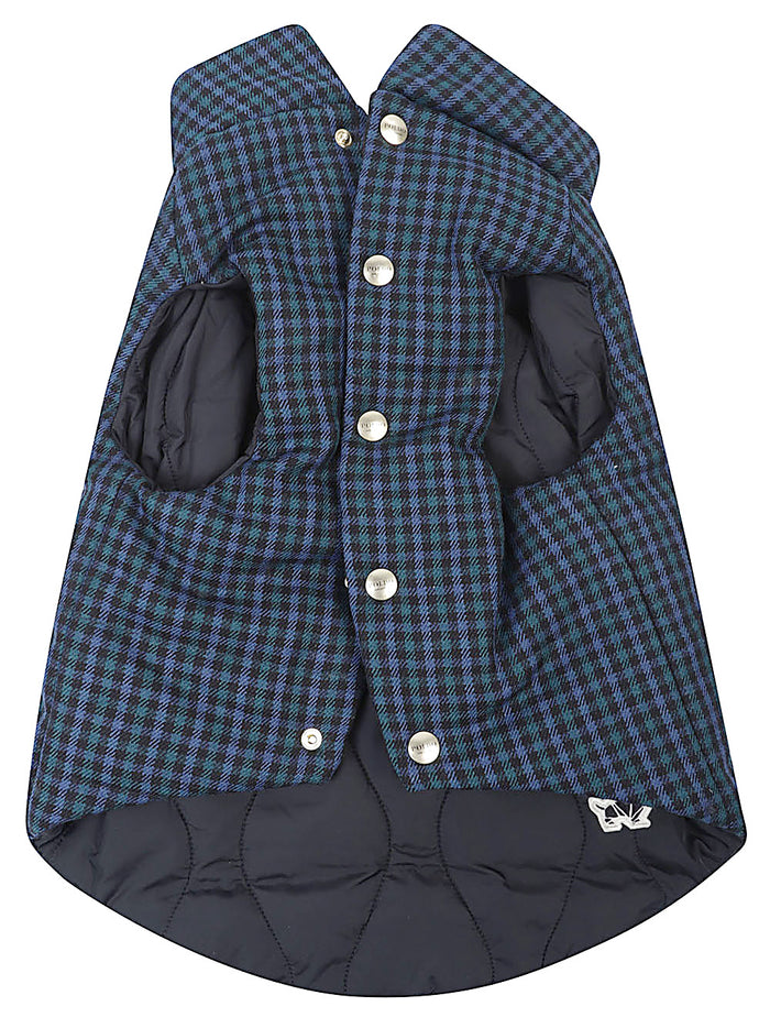 POLDO DOG COUTURE Accessories Blue Virgin Wool