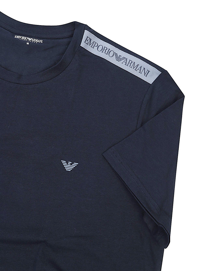 Emporio Armani Top Mmarrone Cotton Elastane
