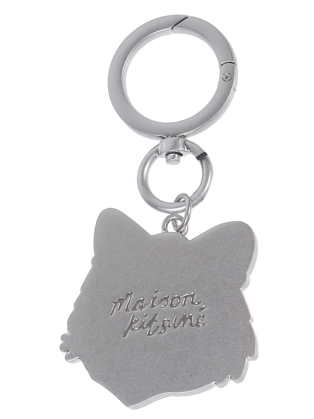 MAISON KITSUNE Keychains Silver Metal