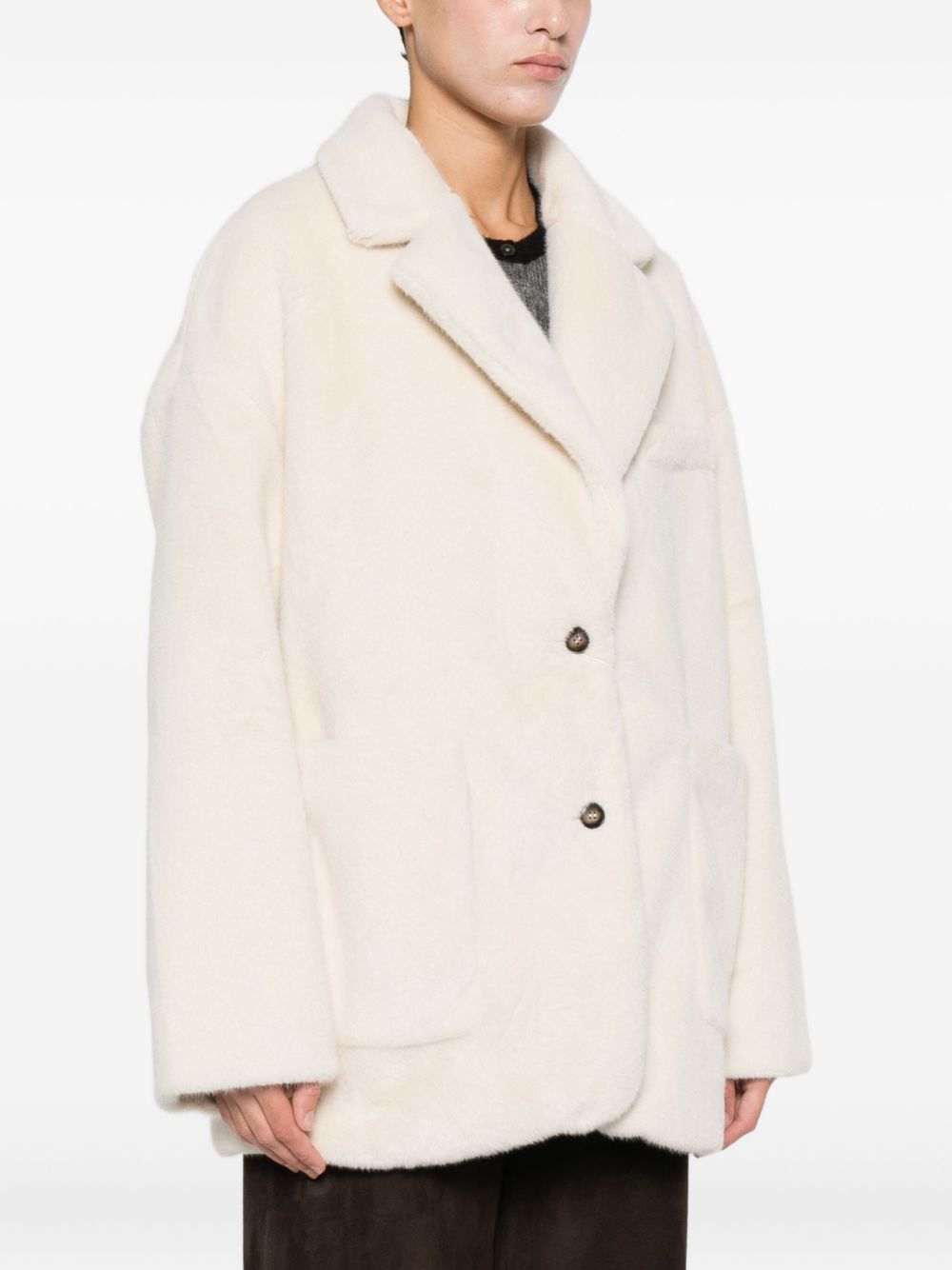 Molliolli Coats Ivory Fabric
