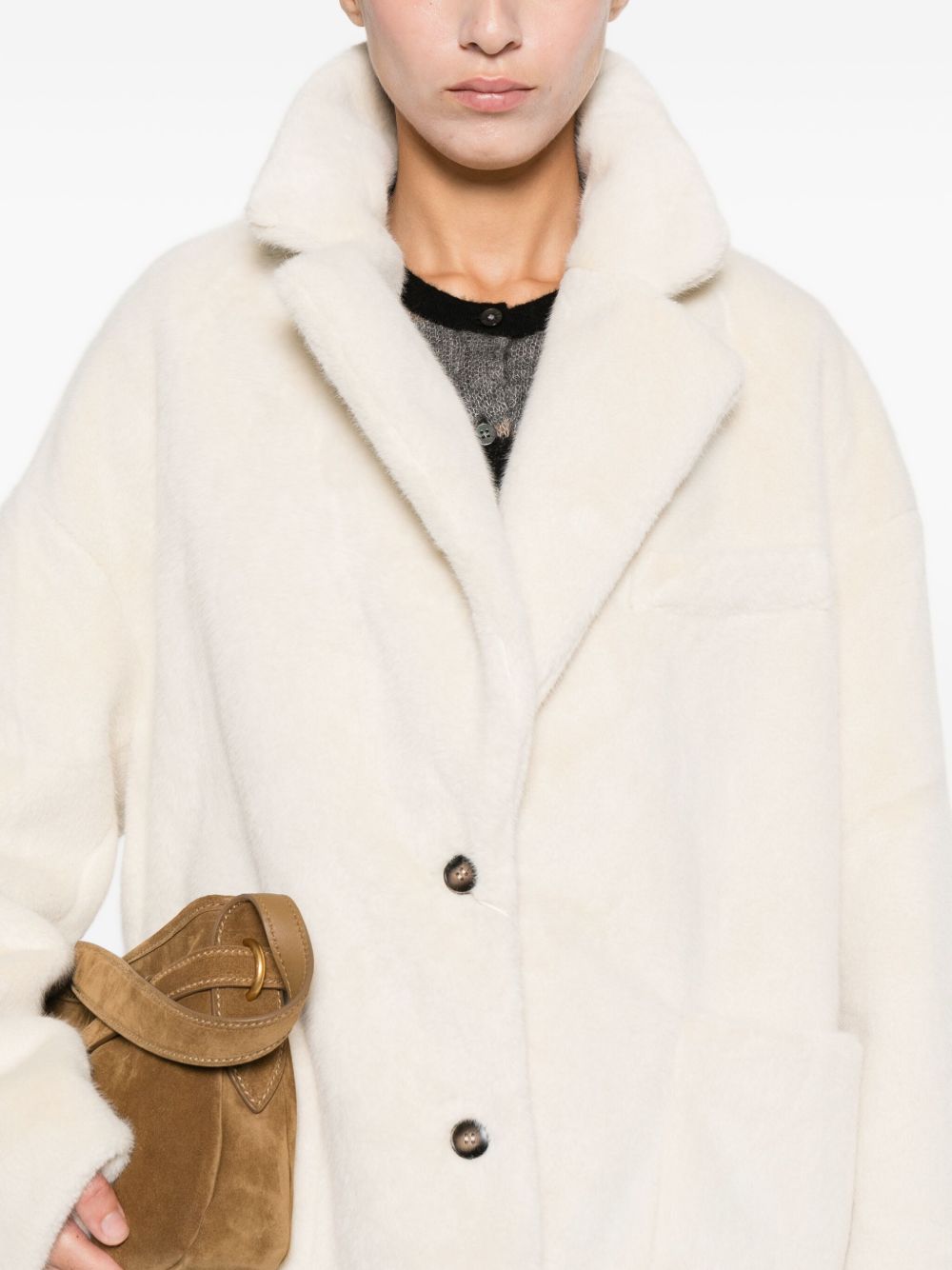 Molliolli Coats Ivory Fabric