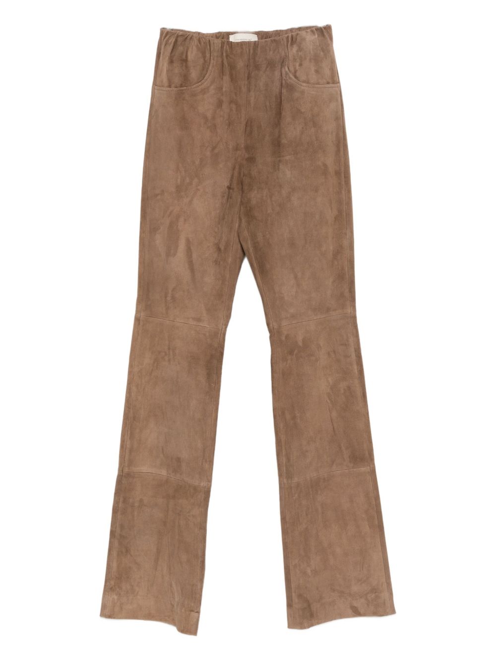 Via Masini 80 Trousers Brown Calf Leather