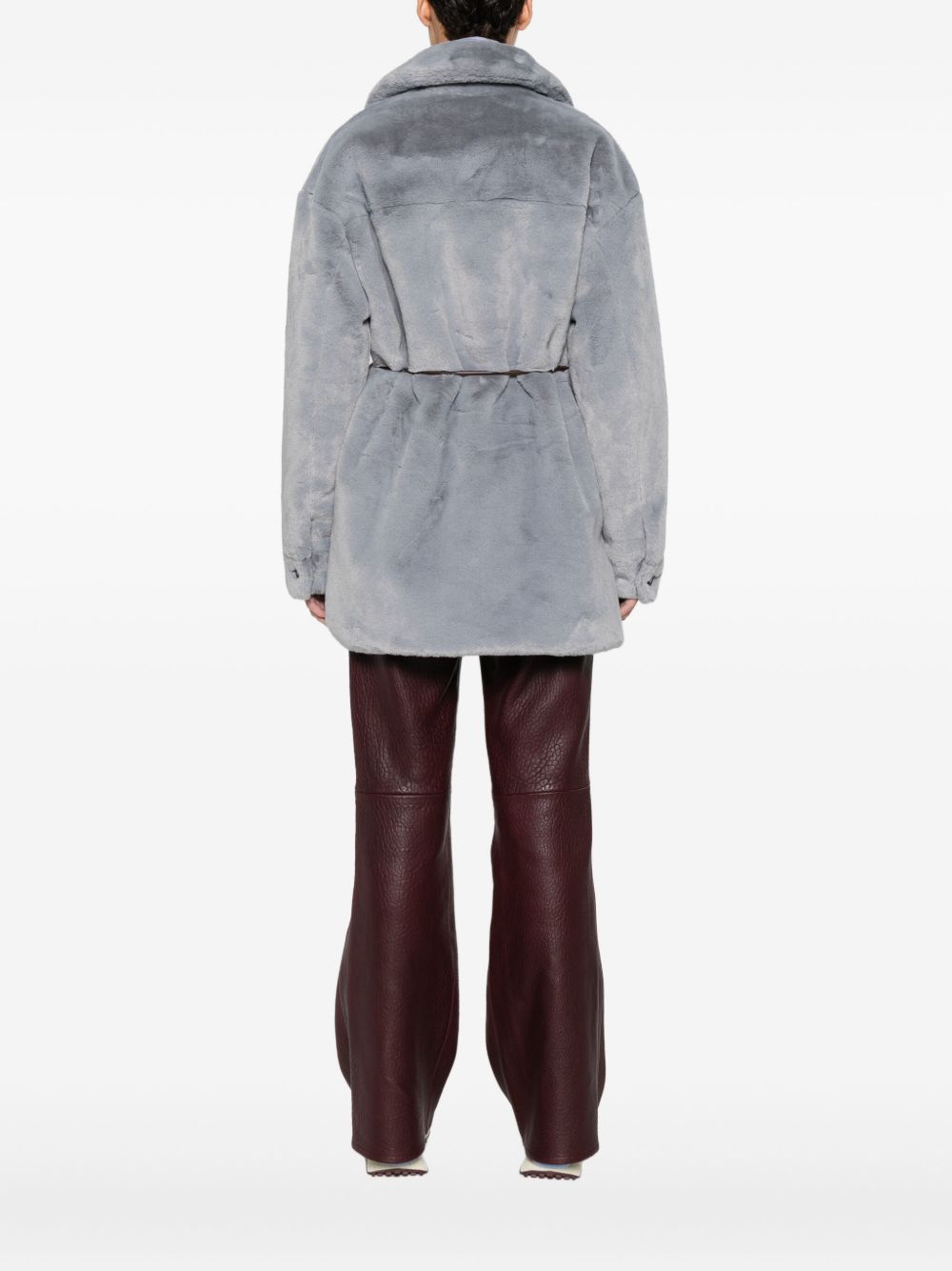 Molliolli Coats Grey Fabric
