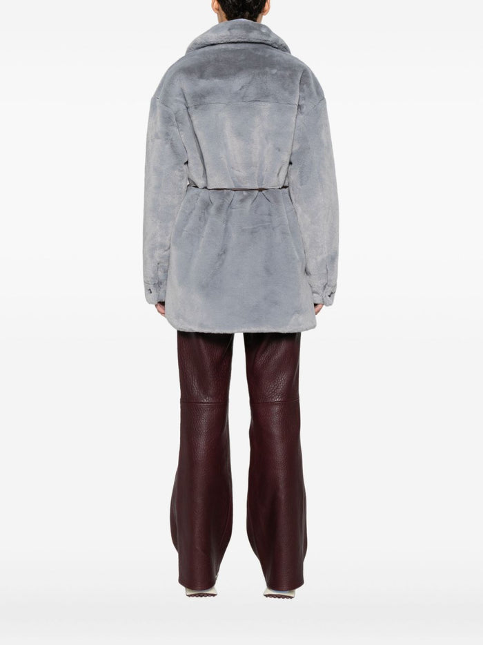 Molliolli Coats Grey Fabric