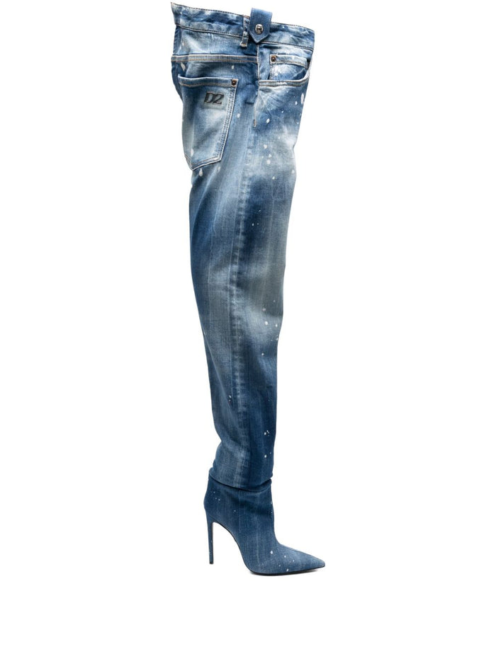 Dsquared2 Boots Blue
