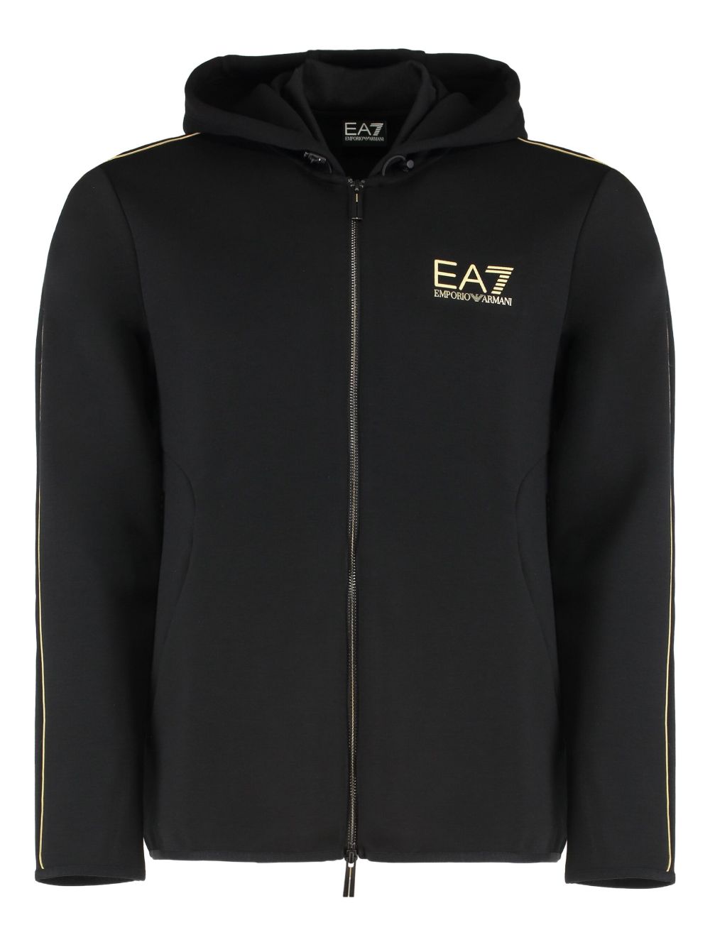 Ea7 Sweaters Nero Viscose