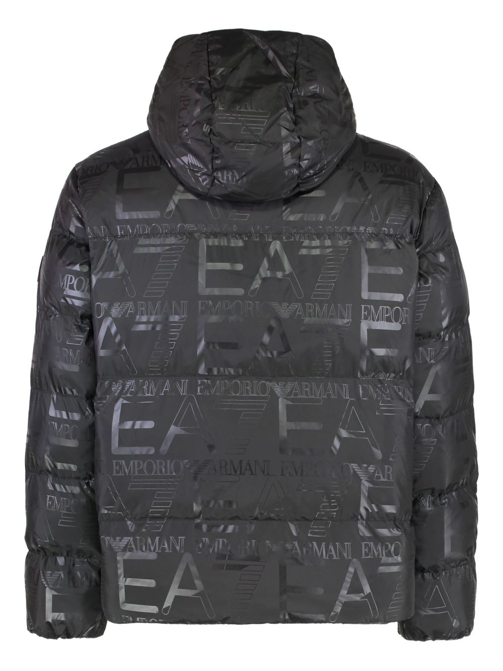 Ea7 Coats Nero Polyester